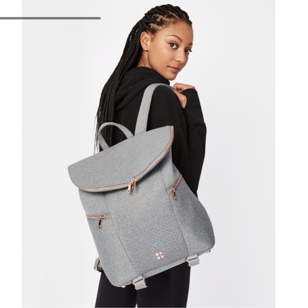 Sweaty Betty sport / yoga backpack in grey